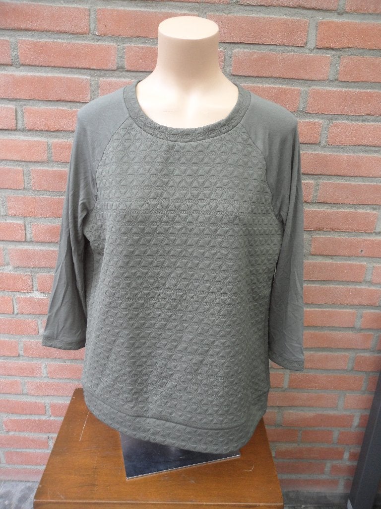9the avenue legergroen kleurige trui maat xl, Ophalen of Verzenden, Zo goed als nieuw, Maat 46/48 (XL) of groter, Groen