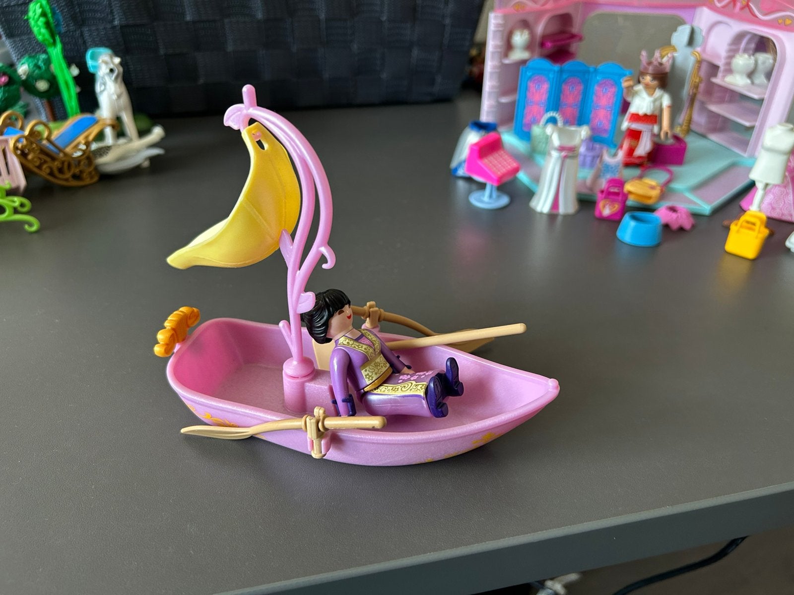 Playmobil bootje te koop, Ophalen of Verzenden, Zo goed als nieuw