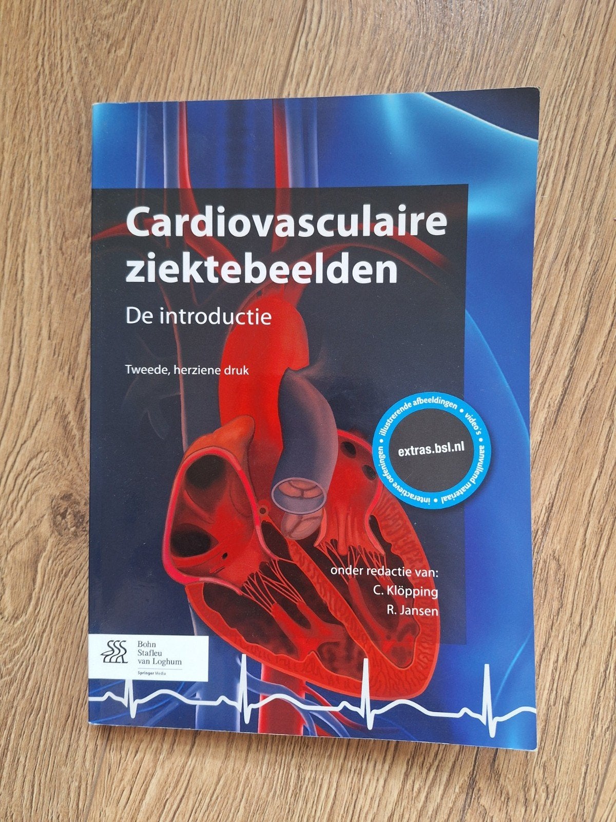Cardiovasculaire ziektebeelden - De introductie (2e druk), C. Klöpping, R. Jansen, Zo goed als nieuw, Beta, HBO
