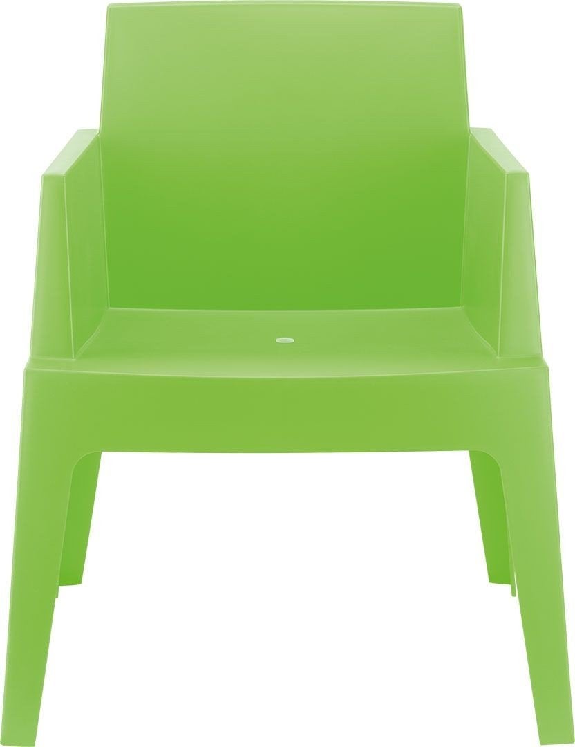 Siesta Box plastic tuinstoel – stapelbaar, lichtgroen, Ophalen of Verzenden, Nieuw