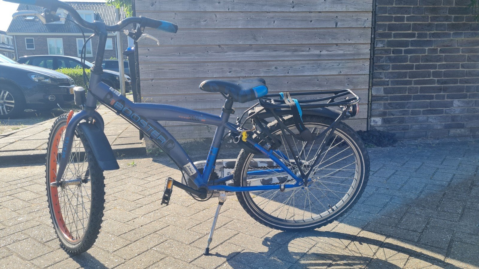 Loekie jongensfiets, 22 inch, Ophalen