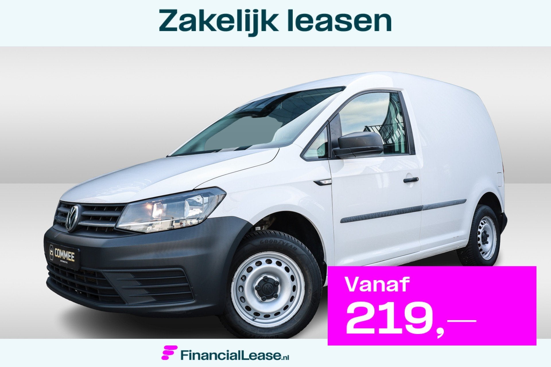 Volkswagen Caddy 2.0 TDI L1H1 BlueMotion 102PK AC I Cr. Cont, Voorwielaandrijving, Start-stop-systeem, Stof, Gebruikt