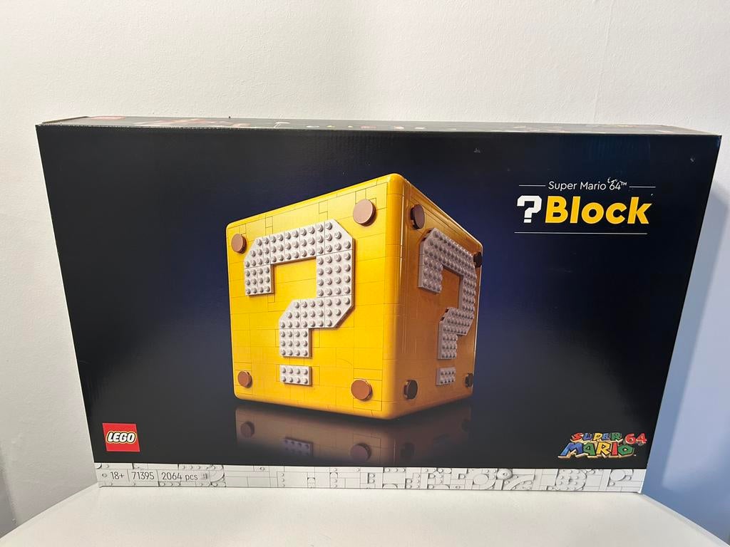 Lego Super Mario ?-block 71395 vraagtekenblok, Ophalen, Overige thema's, Lego, Nieuw