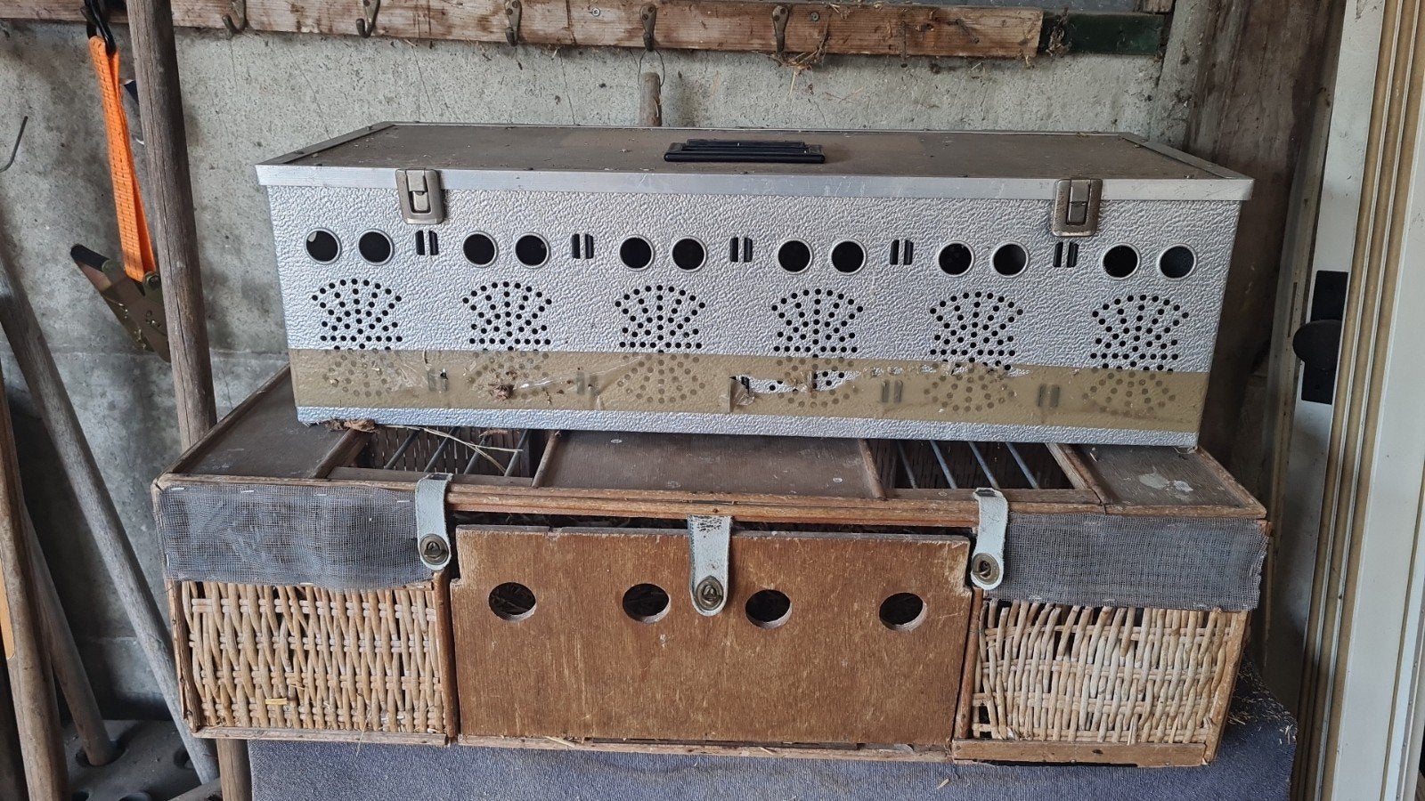 Duiven reismanden, los te koop., Ophalen, Gebruikt, Overige materialen, Overige typen