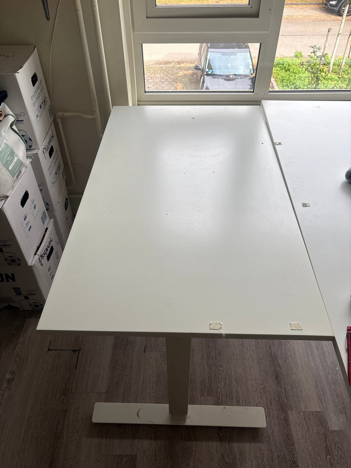 Ikea sta sit buro, Overige stijlen, Zit-sta bureau, Gebruikt, 120 cm