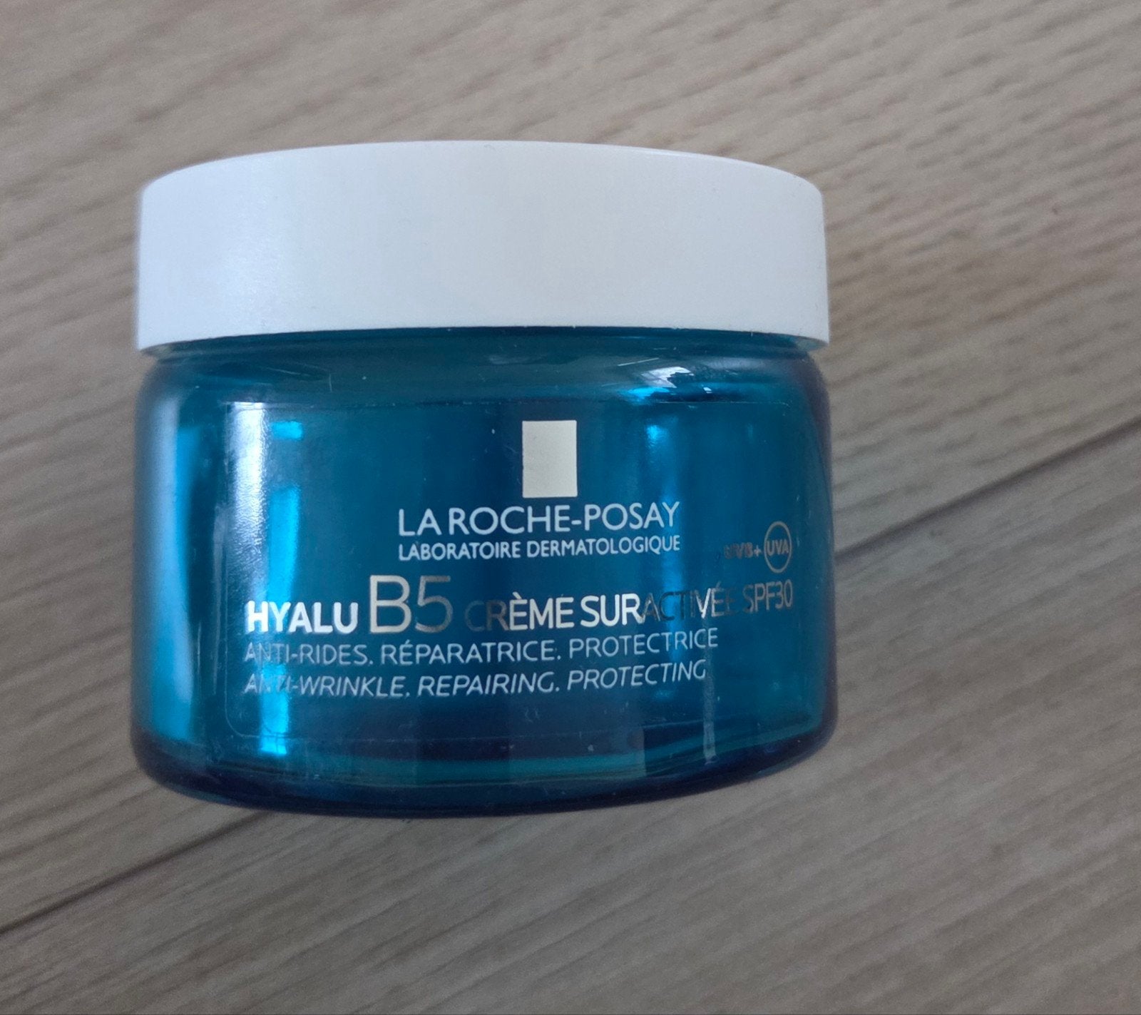 Lege pot La Roche-Posay Hyalu B5 Crème Suractive SPF30, Ophalen of Verzenden, Nieuw, Gehele gezicht