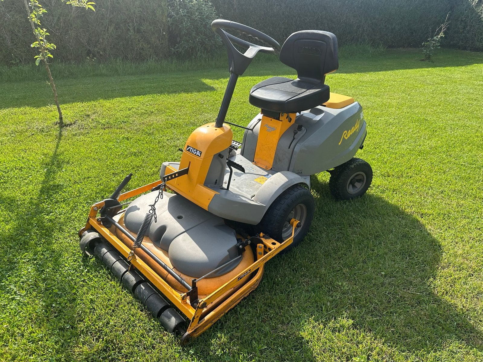 Stiga Ready Zitmaaier, Tuin en Terras, Ophalen, Gebruikt, Mulchfunctie, 90 tot 120 cm