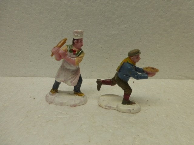 lemax Pie Thief kerstdorp poppetjes figurines beeldjes kerst, Diversen, Kerst, Ophalen of Verzenden, Zo goed als nieuw