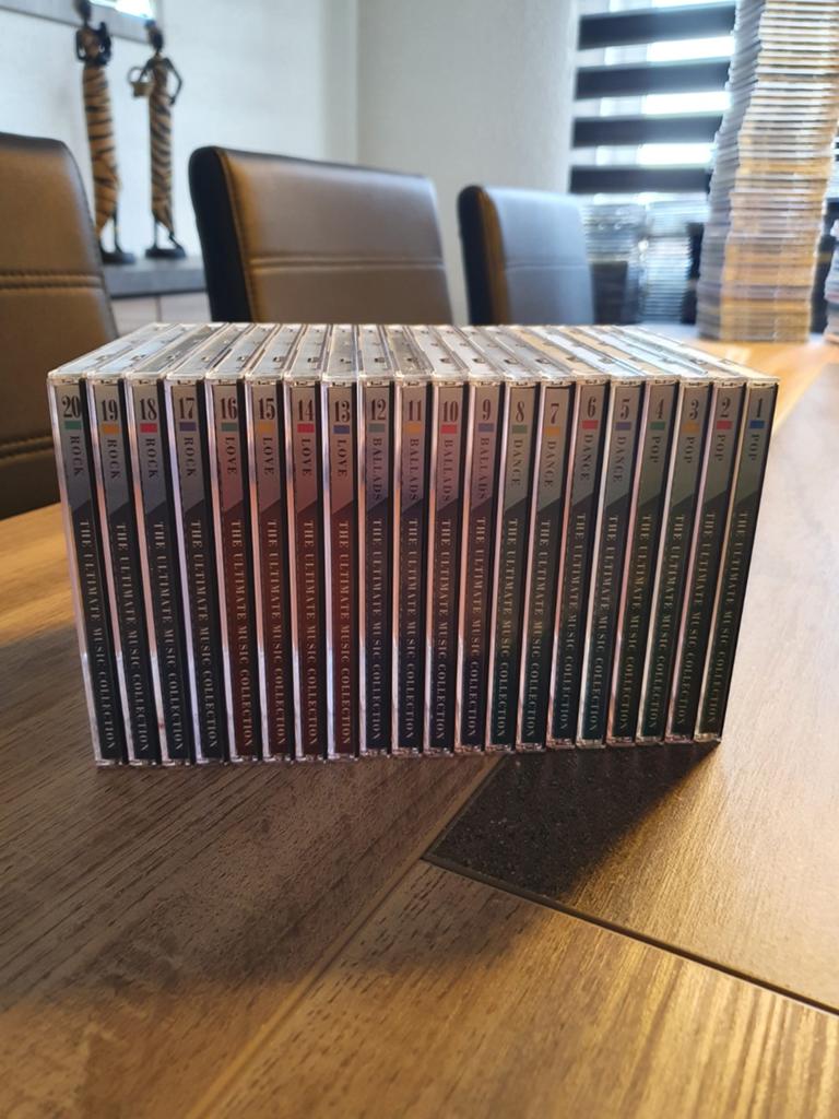 20x cds the ultimate music collection. 1tot met 20, Ophalen of Verzenden, Zo goed als nieuw