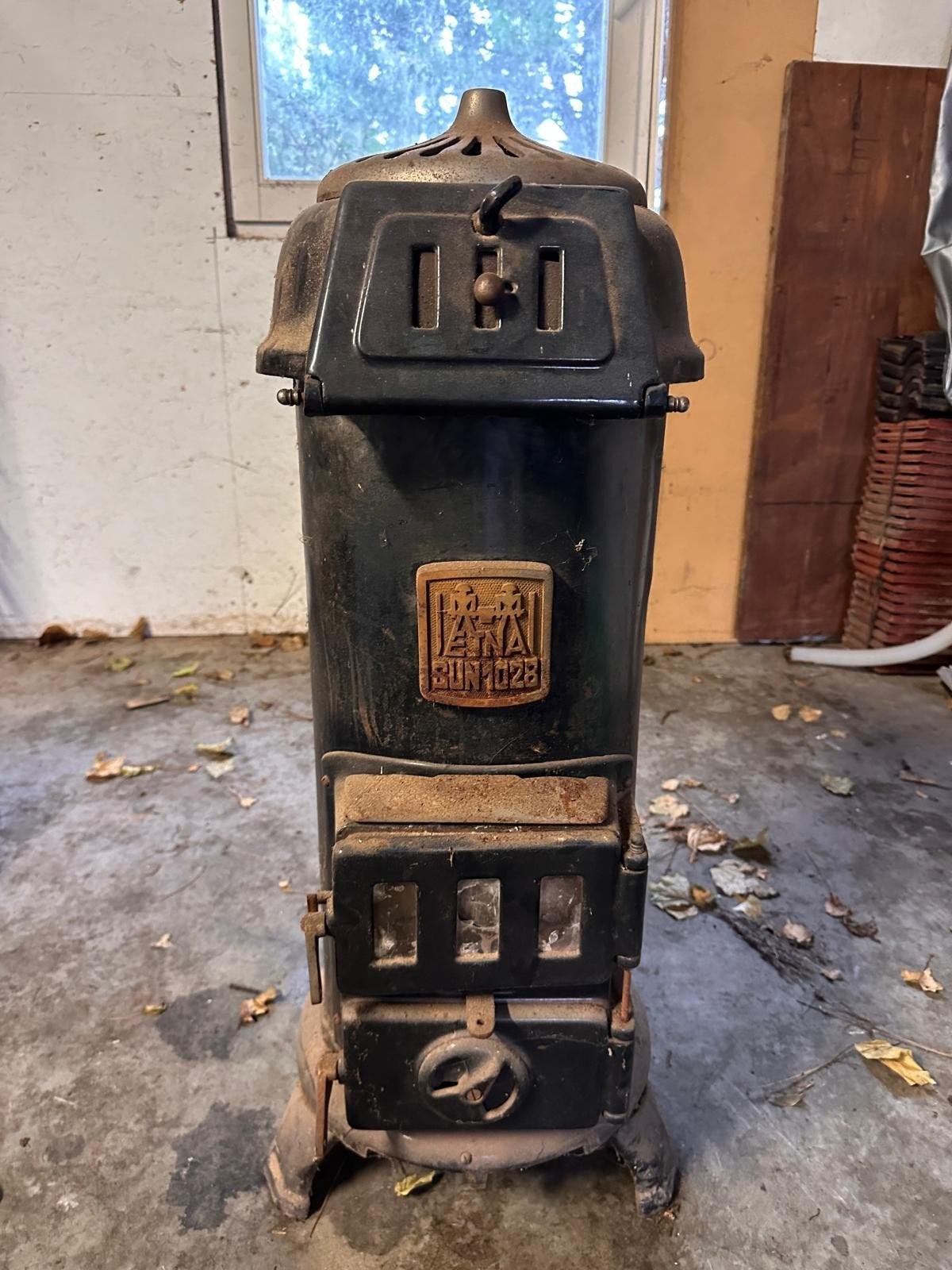 Antieke ANA BUN 1028 Kolenkachel - Vintage Verwarming, Huis en Inrichting, Ophalen, Gebruikt, Overige brandstoffen, Vrijstaand