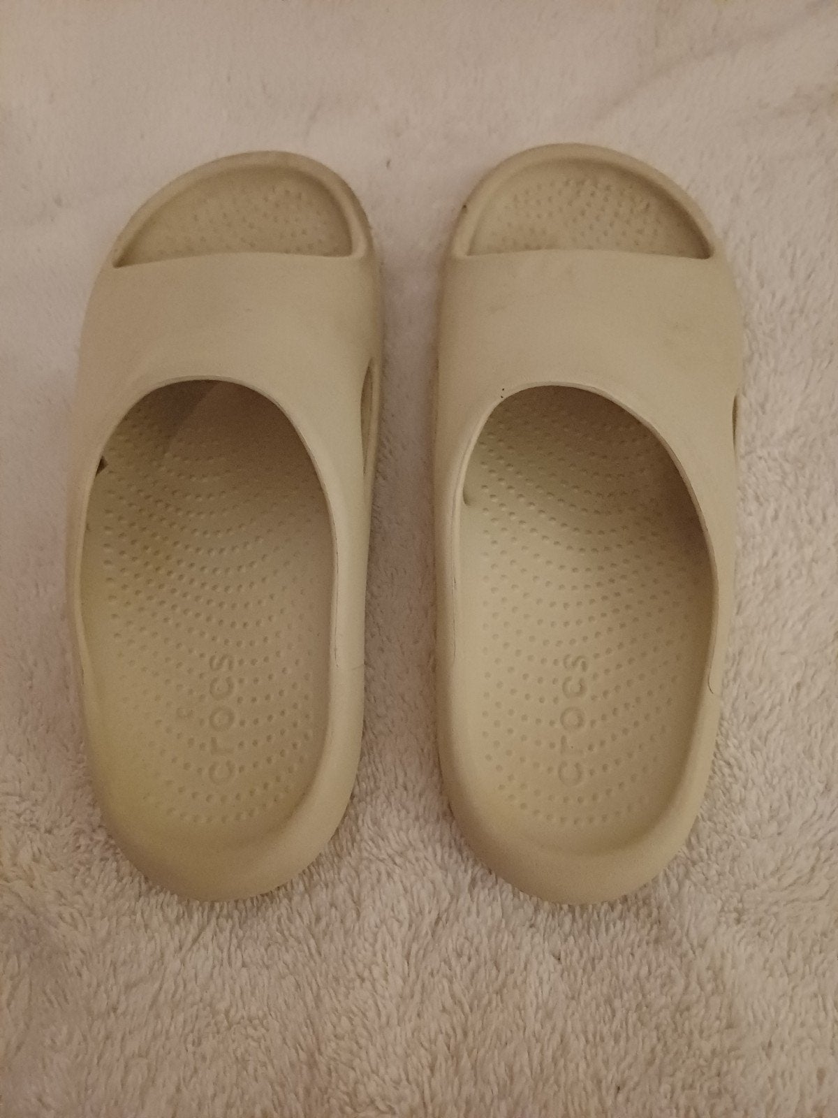 Crocs slippers beige, maat M4/W6, Slippers, Beige, Ophalen of Verzenden, Crocs