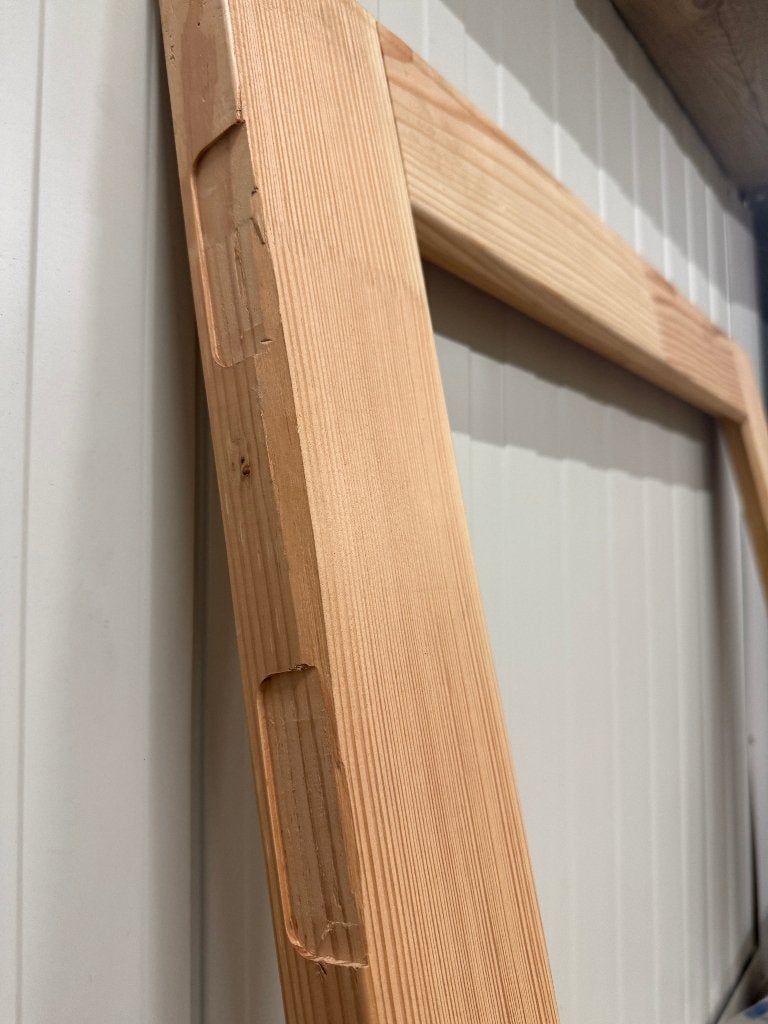 Douglas deur, Doe-het-zelf en Verbouw, Deuren en Horren, Ophalen, 80 tot 100 cm, Nieuw, Buitendeur