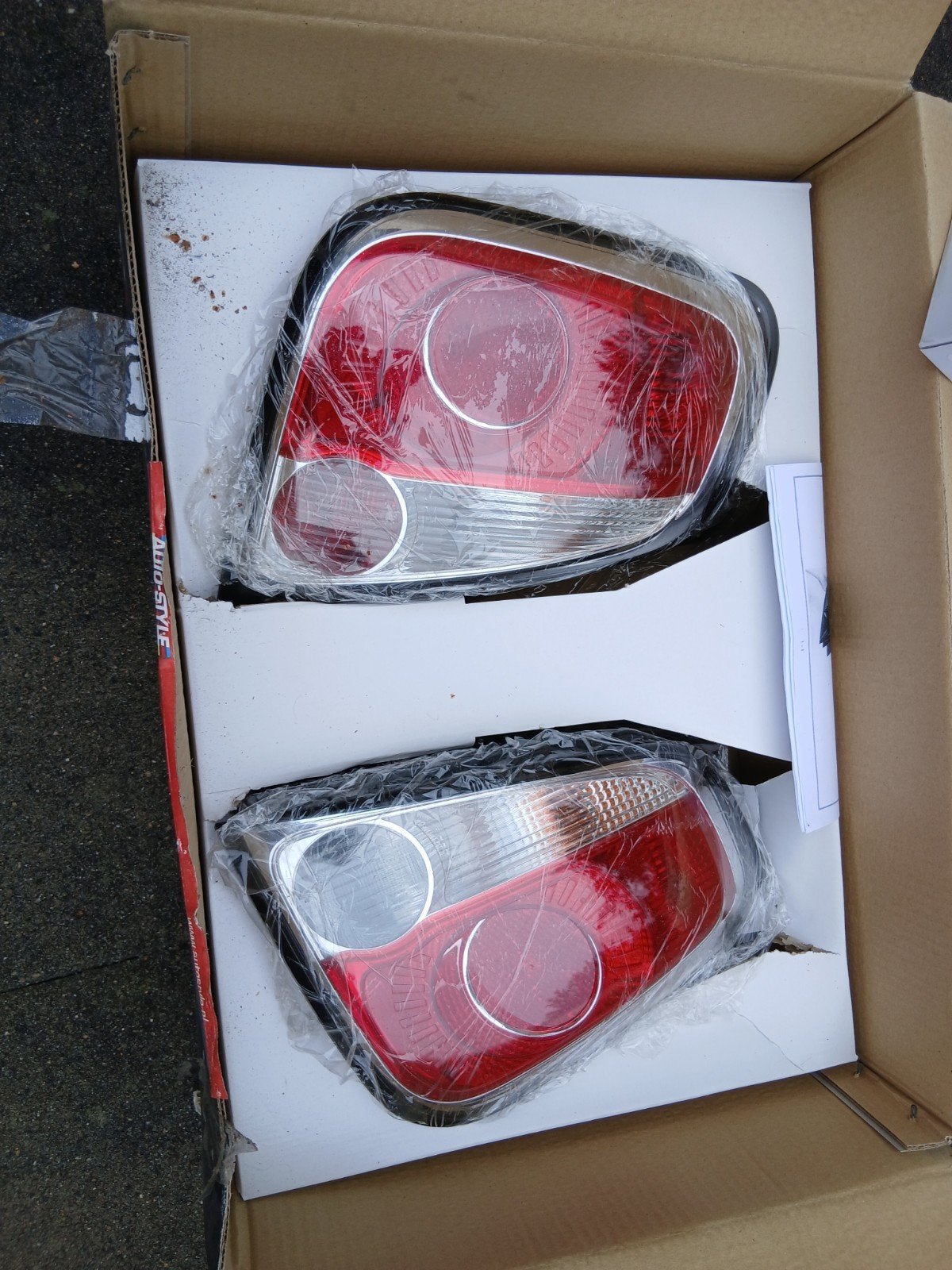 set achterlichten fiat 500, Auto-onderdelen, Ophalen of Verzenden, Fiat