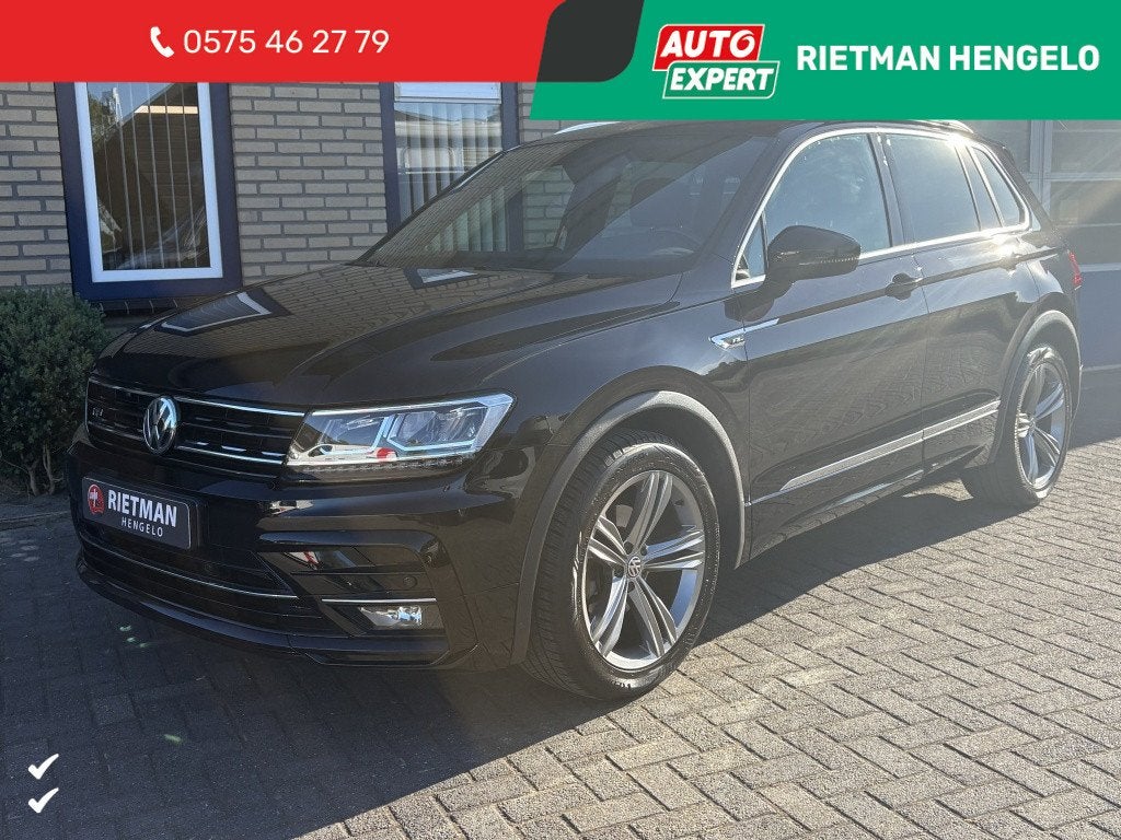 Volkswagen Tiguan 1.4 TSI Highl. Bns R CARPLAY-STOELVERW-R-L, Auto's, 125 pk, Gebruikt, Euro 6, 4 cilinders