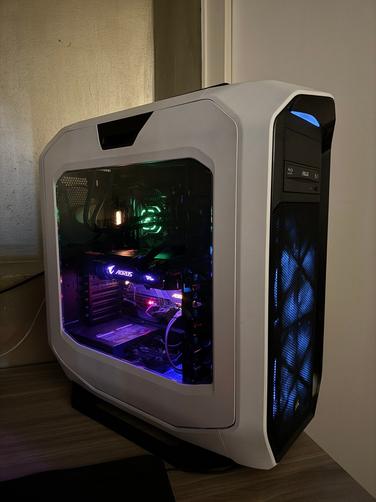 AORUS thema gaming/workstation-PC — Intel i9-9820X 1080ti, Computers en Software, Ophalen, 32 GB, Intel Core i9, Zo goed als nieuw
