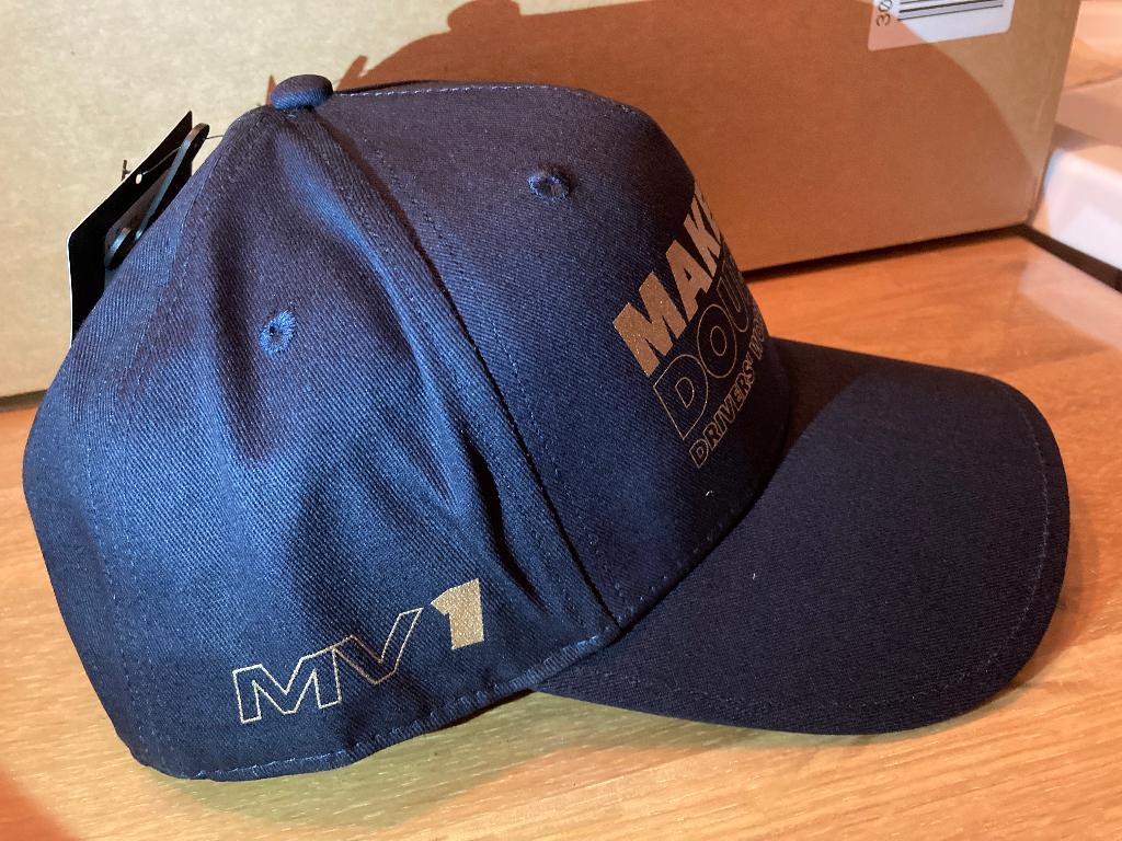✅ Max Verstappen Drivers World Champion cap 2022 pet, Ophalen of Verzenden, Nieuw, Formule 1