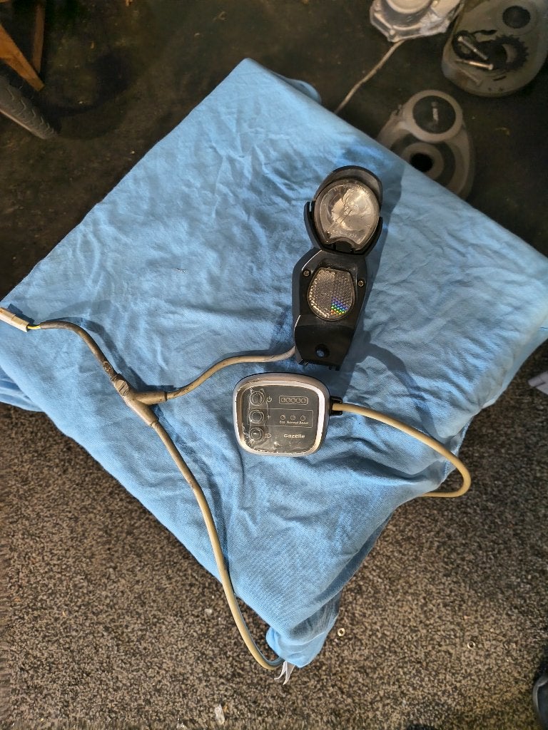 Te koop display Gazelle voor een elektrische fiets., Ophalen of Verzenden, Gebruikt