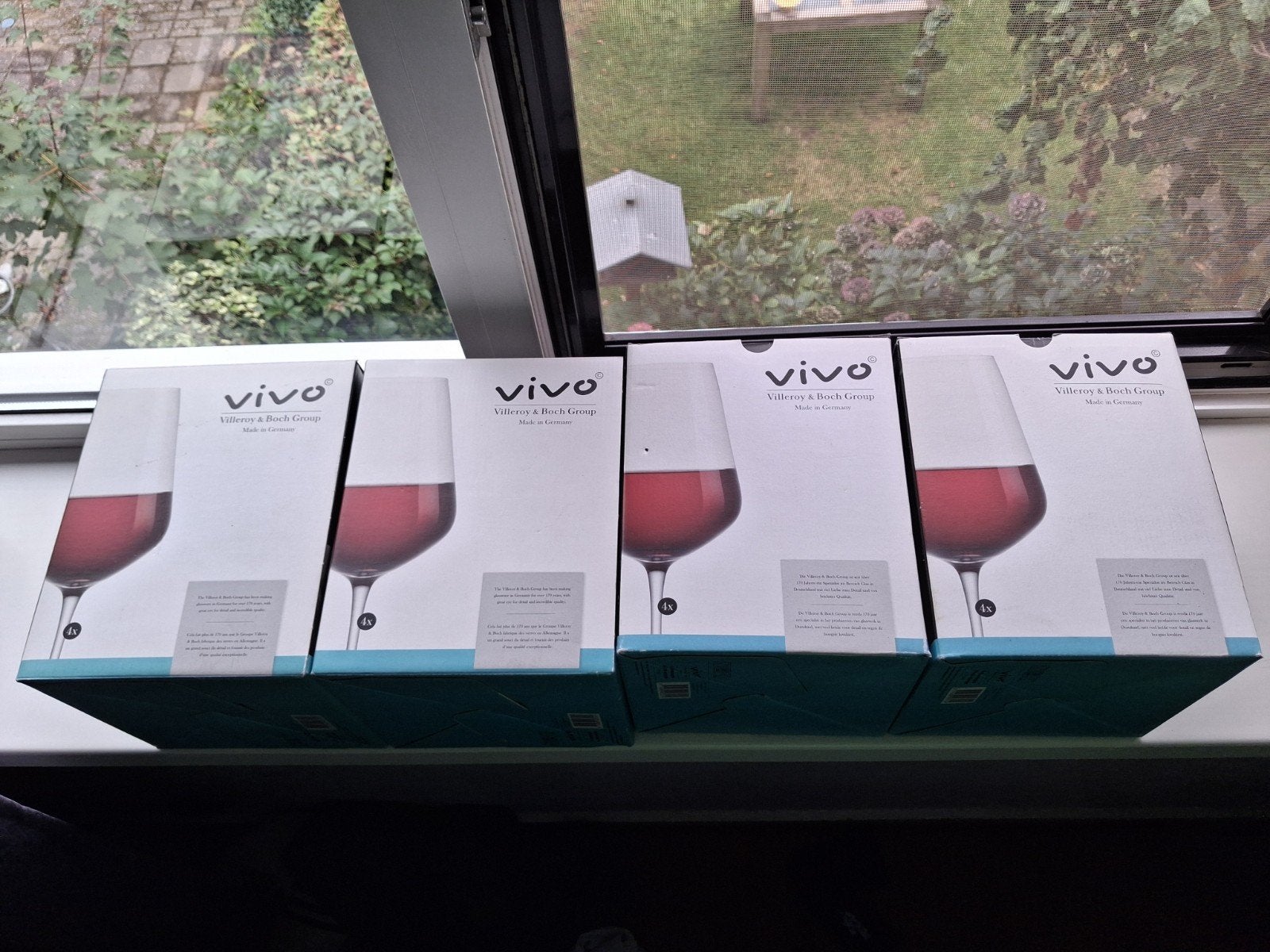 vivo albert heijn glazen wijnglazen rood rode nieuw, Ophalen of Verzenden, Nieuw, Overige typen