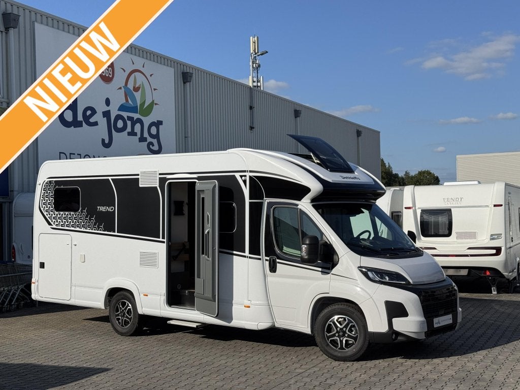 Dethleffs Trend Active T 7057 EBL PLUS - Model 2027 -, Caravans en Kamperen, 7 tot 8 meter, Bedrijf, Diesel, Dethleffs