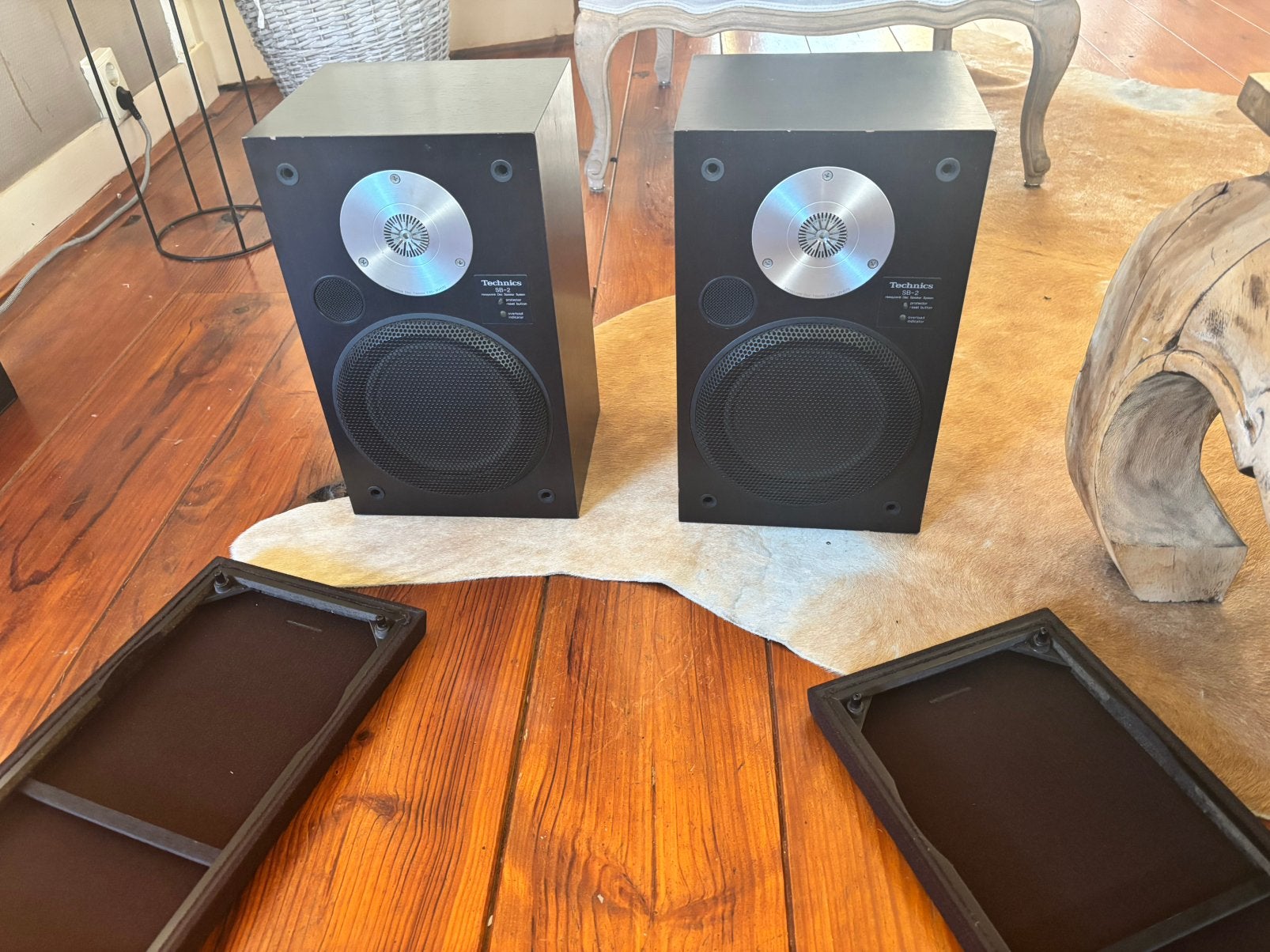 Technics SB2 honeycomb vintage speakers, Ophalen of Verzenden, Zo goed als nieuw, Minder dan 60 watt, Overige merken
