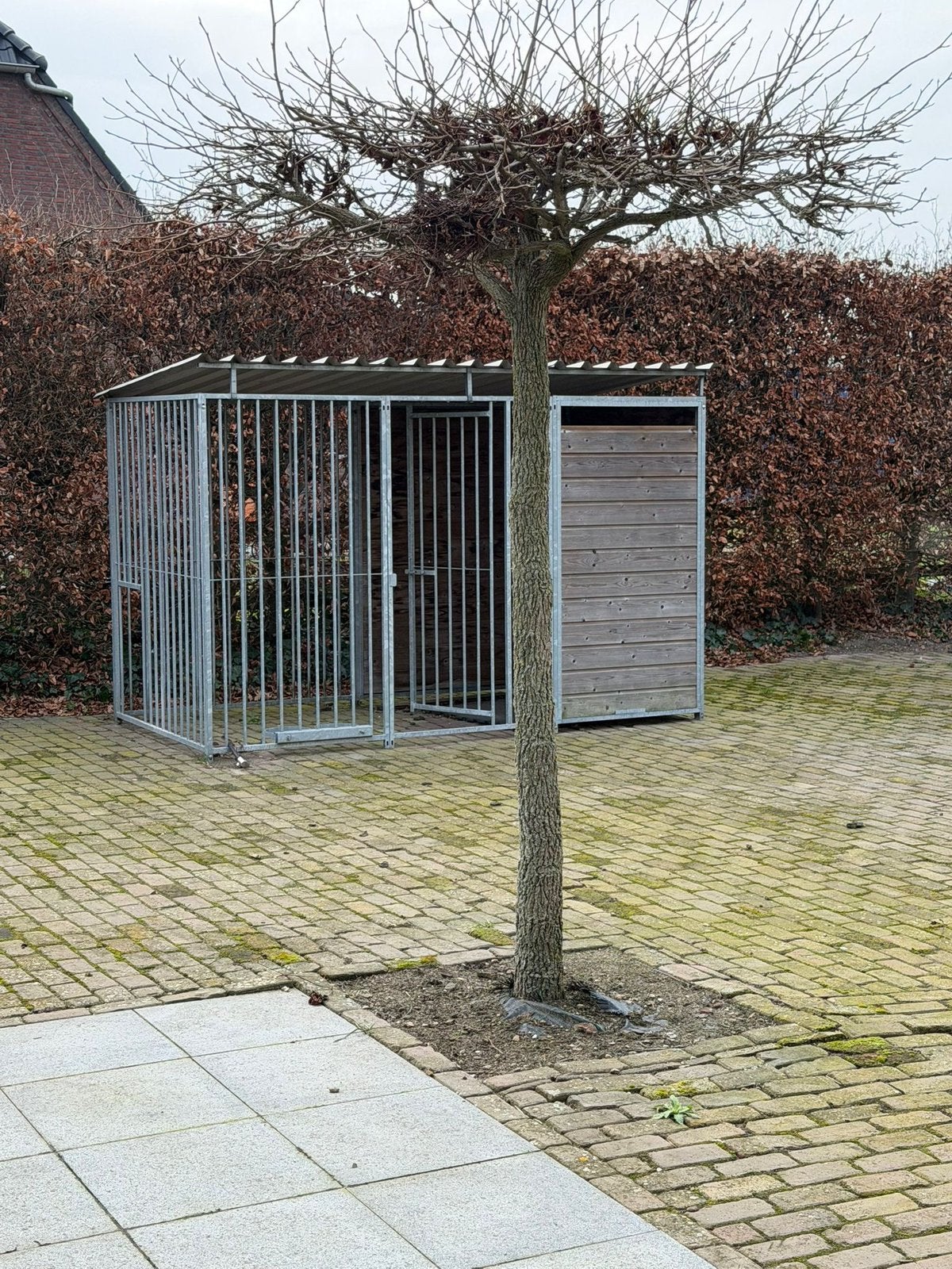 Hondenkennel, Ophalen, Hondenkennel, 110 cm of meer, 100 cm of meer