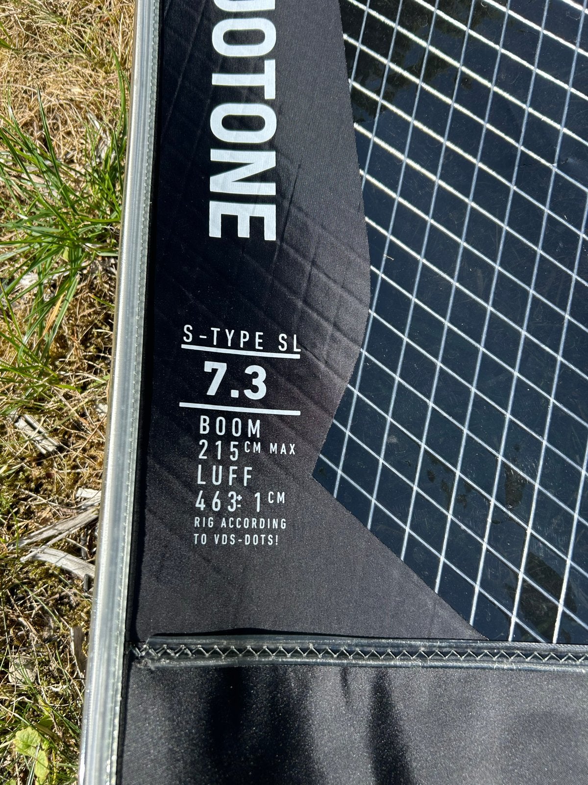 Duotone S-Type SL 7.3m² windsurfzeil - Zo goed als nieuw, Watersport en Boten, Windsurfen, Ophalen, 6.5 m² tot 8 m², Zo goed als nieuw