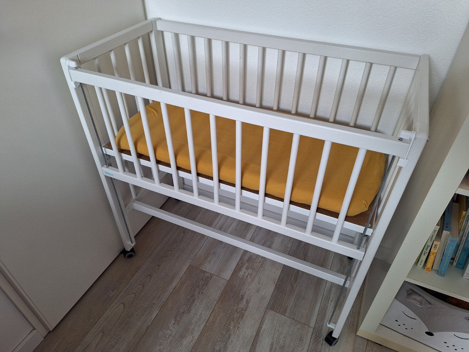 Co-sleeper 90x40 met Aerosleep Evolution matraspakket, Ophalen, Gebruikt, Wieg