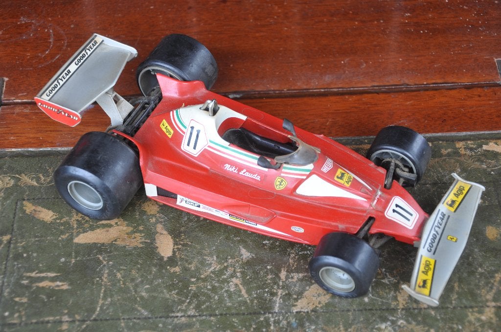 Ferrari 312 T2 1 op 16 van Polistil, Ophalen of Verzenden, Gebruikt, Auto, Overige merken