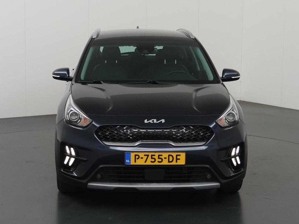 Kia Niro 1.6 GDi Hybrid DynamicLine | Adaptieve Cruise Contr, Auto's, Kia, Gebruikt, Euro 6, 2 kWh, Blauw