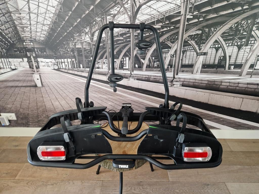 Thule EuroPower Black Edition voor 2 E-Bikes, Ophalen, Elektrische fiets, Zo goed als nieuw, 2 fietsen