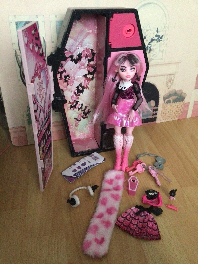 Monster High Skulltimate Secrets Draculaura, Ophalen of Verzenden, Gebruikt, Pop