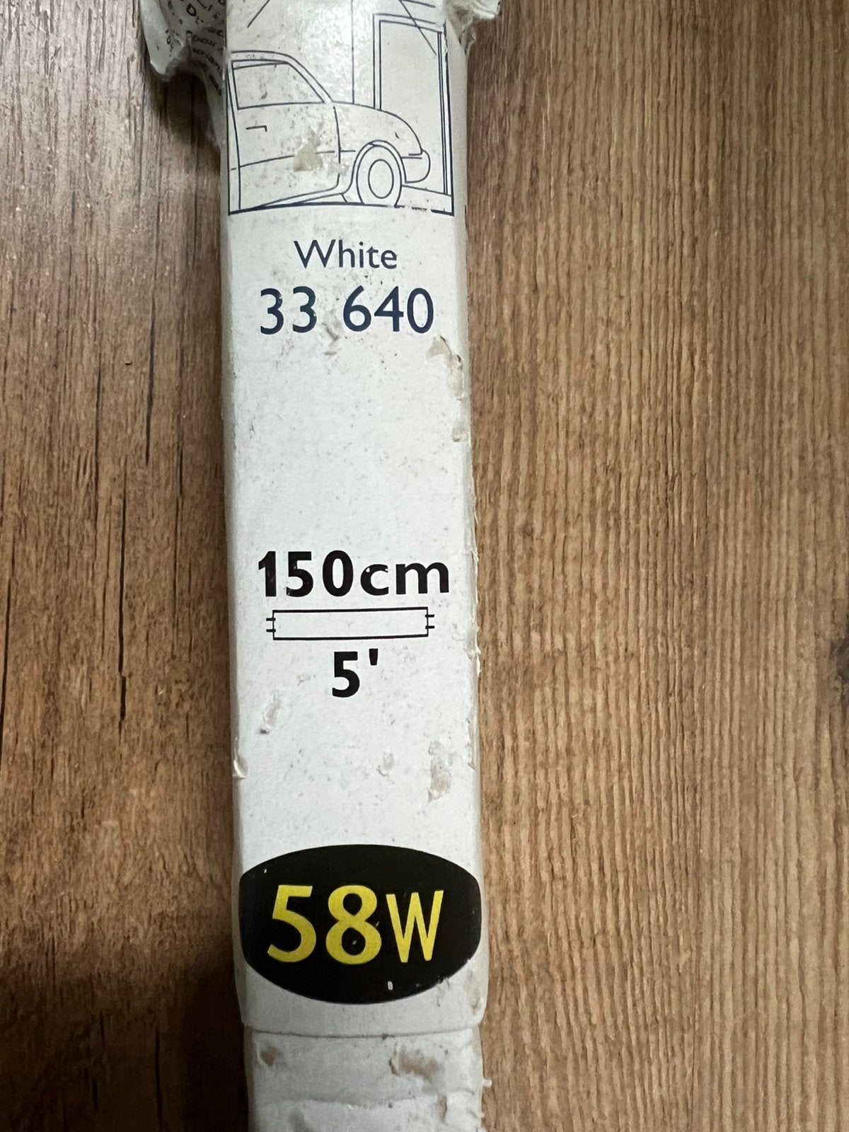 Philips TL-balk 150 cm/58 watt/4600lumen, Nieuw, TL-buis, Neutraal wit, Ophalen