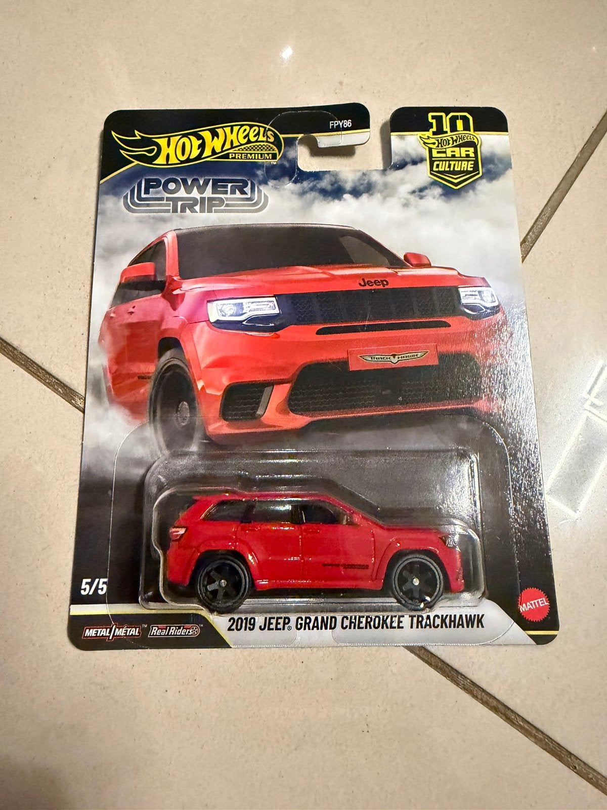 Hot Wheels Premium Power Trip Jeep Grand Cherokee Trackhawk, Ophalen of Verzenden, Nieuw