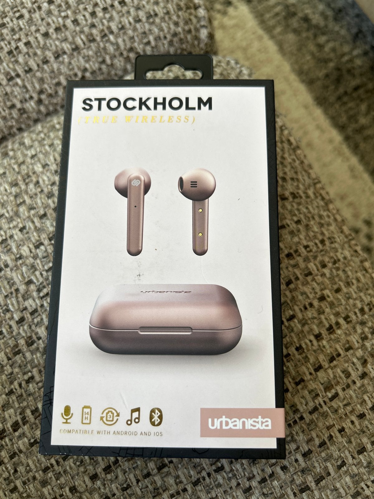 Urbanista Stockholm True Wireless oordopjes (rose goud), Ophalen, Nieuw, Overige merken, Draadloos