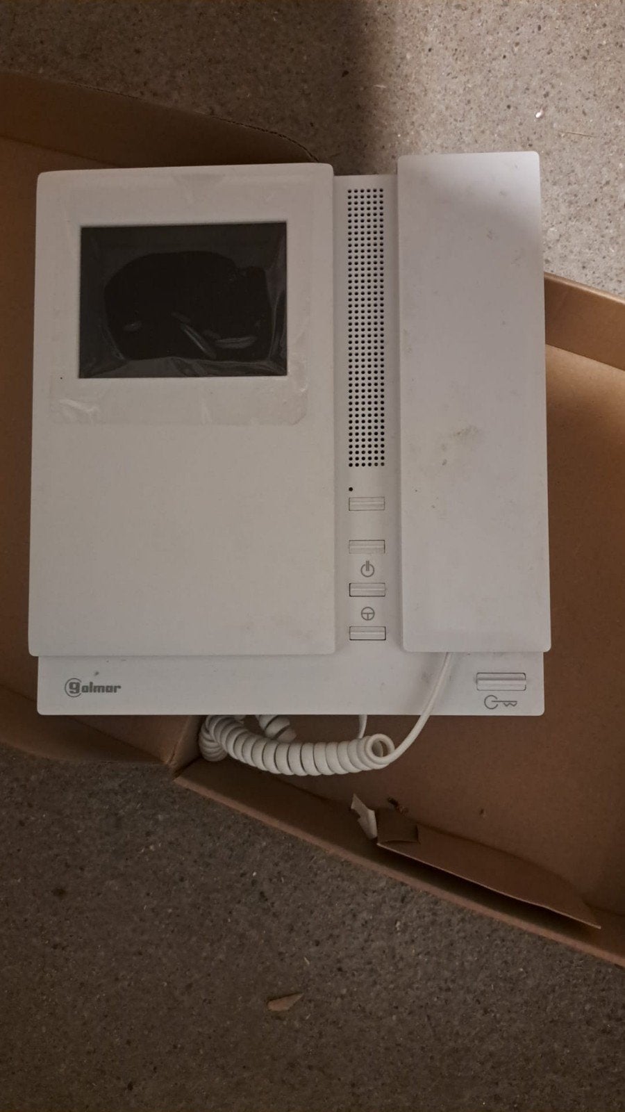Golmar video intercom met scherm, Ophalen of Verzenden