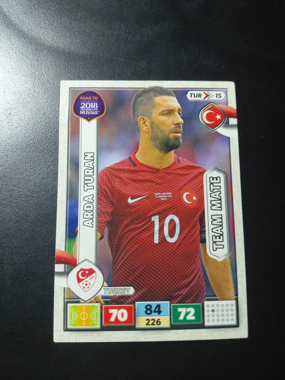 Arda turan (turkije) panini wk 2018, Verzenden, Nieuw, Buitenlandse clubs, Poster, Plaatje of Sticker