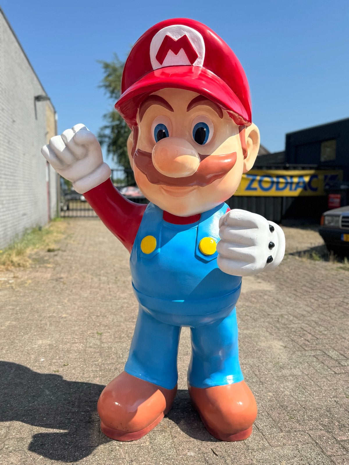 Mega Grote Mario Beeld - Decoratie of Verzamelaar, Verzamelen, Beelden en Beeldjes, Ophalen, Gebruikt, Fantasy