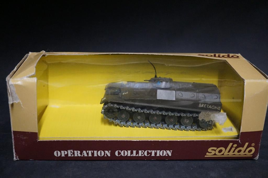 Solido AMX 13 VTT tank- 1/50 - TOP, Ophalen of Verzenden, Zo goed als nieuw, Overige typen, Overige merken