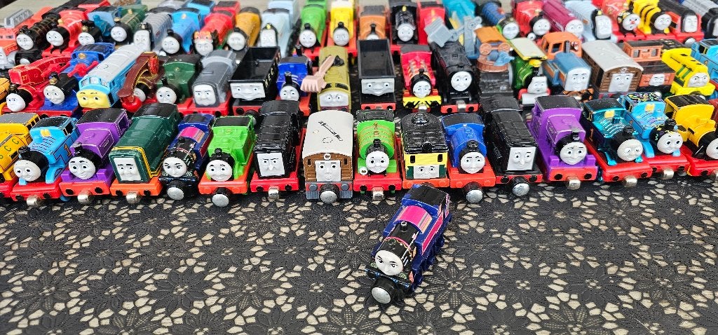 Thomas de trein take n play Ashima, Ophalen of Verzenden, Zo goed als nieuw
