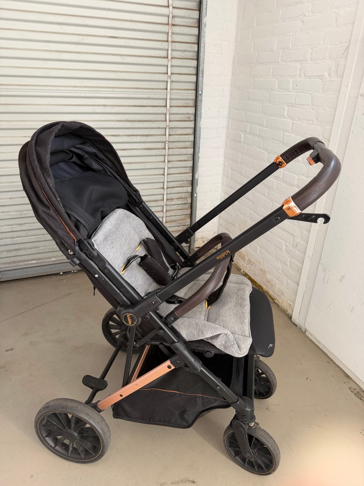Kidilo Kinderwagen - Compact en Stijlvol, Gebruikt, Verstelbare duwstang, Ophalen, Kinderwagen