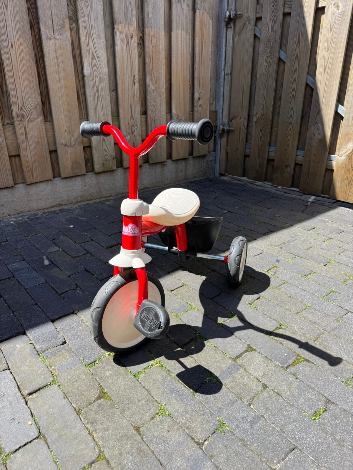 Smoby driewieler Rookie, Ophalen, Zo goed als nieuw
