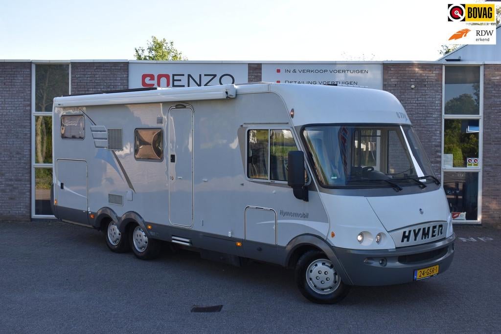 Hymer Eriba B 774 Zelfvoorzienend Lithium Zonnepanelen, Integraal, Bedrijf, Navigatie, Standkachel