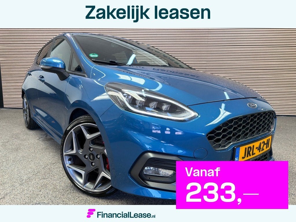 Ford Fiesta 1.5 EcoBoost 200Pk ST-3 B&O Clima Navi Cruise St, Voorwielaandrijving, 12 maanden, Blauw, Handgeschakeld