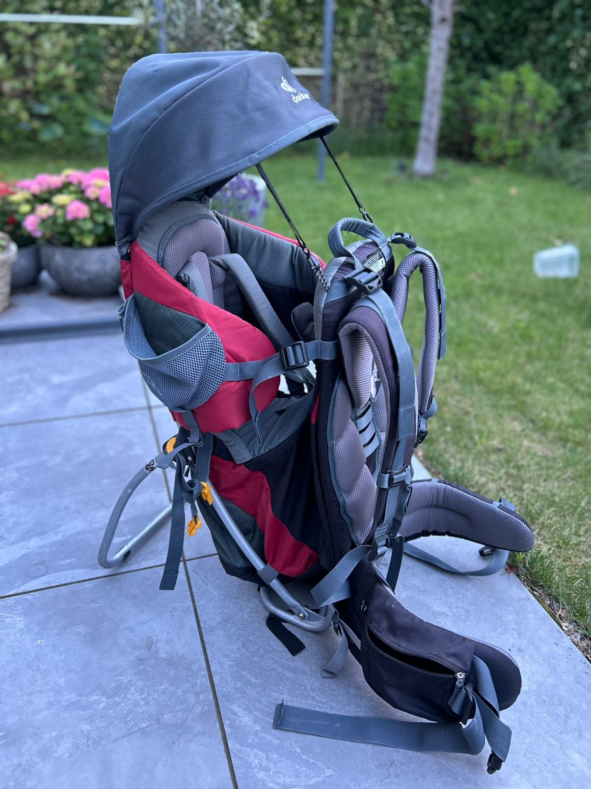 Deuter kid comfort 2 met regen accessoires, Kinderen en Baby's, Babydragers en Draagdoeken, Ophalen of Verzenden, Rug, Overige typen