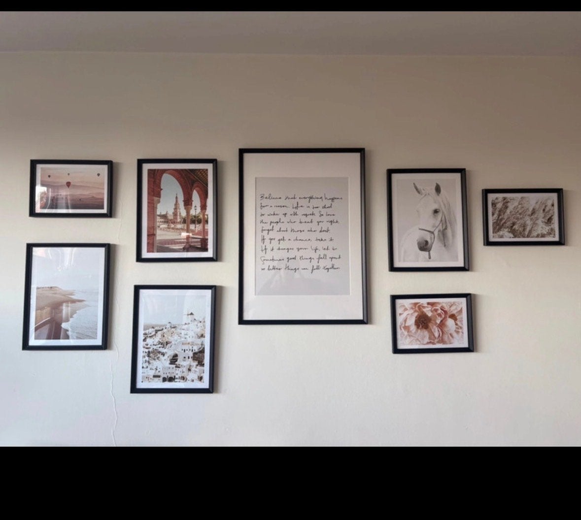 IKEA Knoppang fotolijsten zwart, Ophalen of Verzenden, Zo goed als nieuw, Fotolijst, Hout