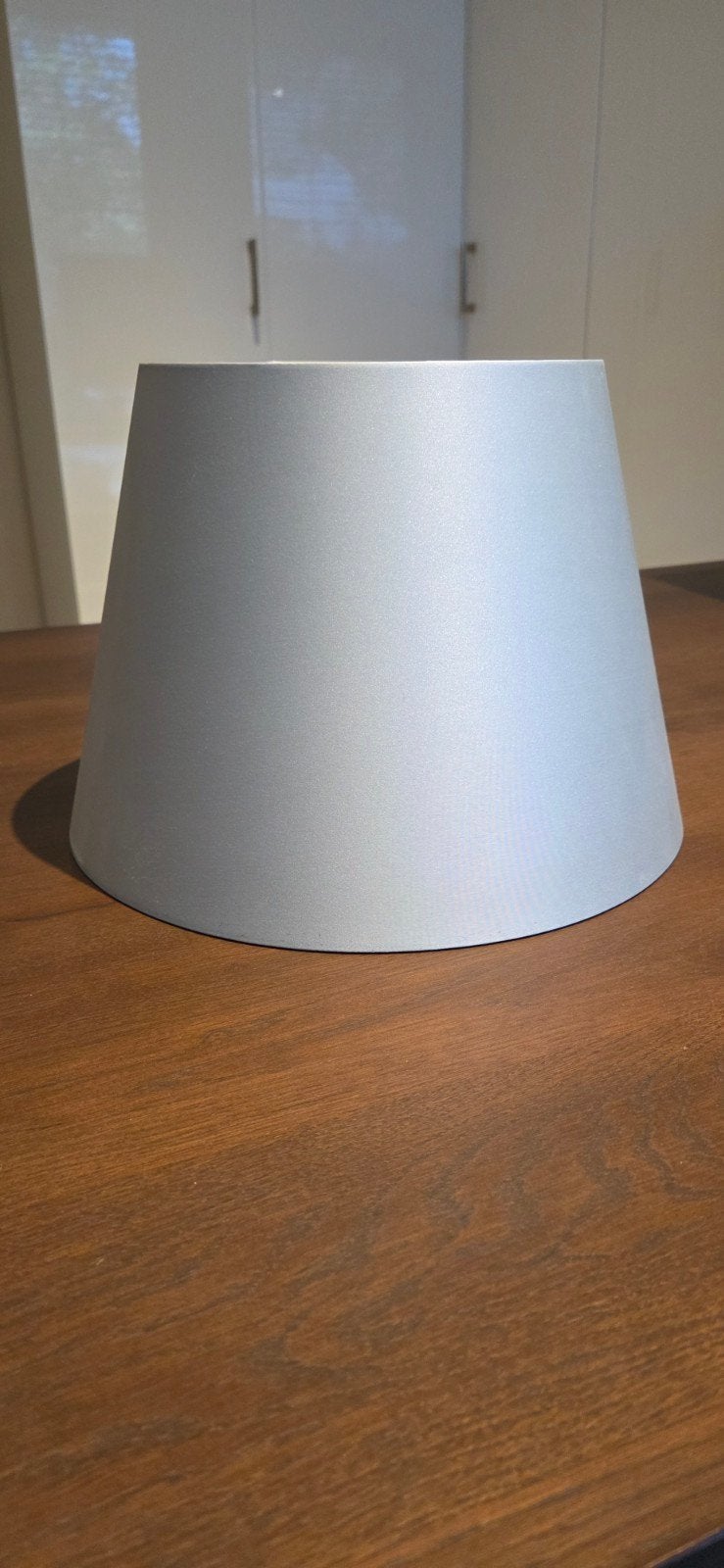 Artemide Tolomeo Perkament lampenkap ø32 cm zijde grijs, Ophalen, Rond, 32 cm, Zo goed als nieuw
