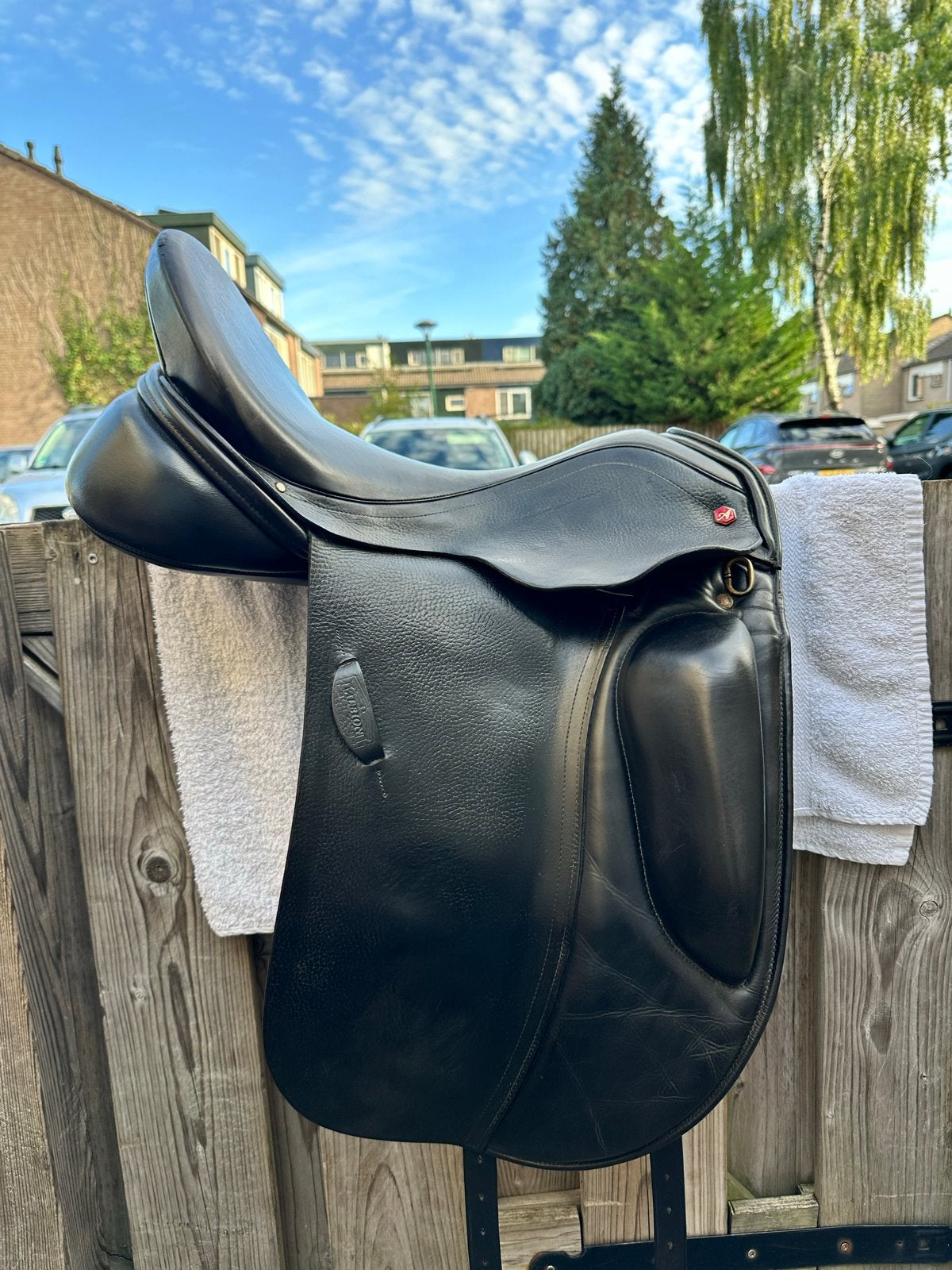 Albion Ultima Adjusta zadel 17’5 inch, L (17.5 inch), Gebruikt, Dressuur, Overige merken