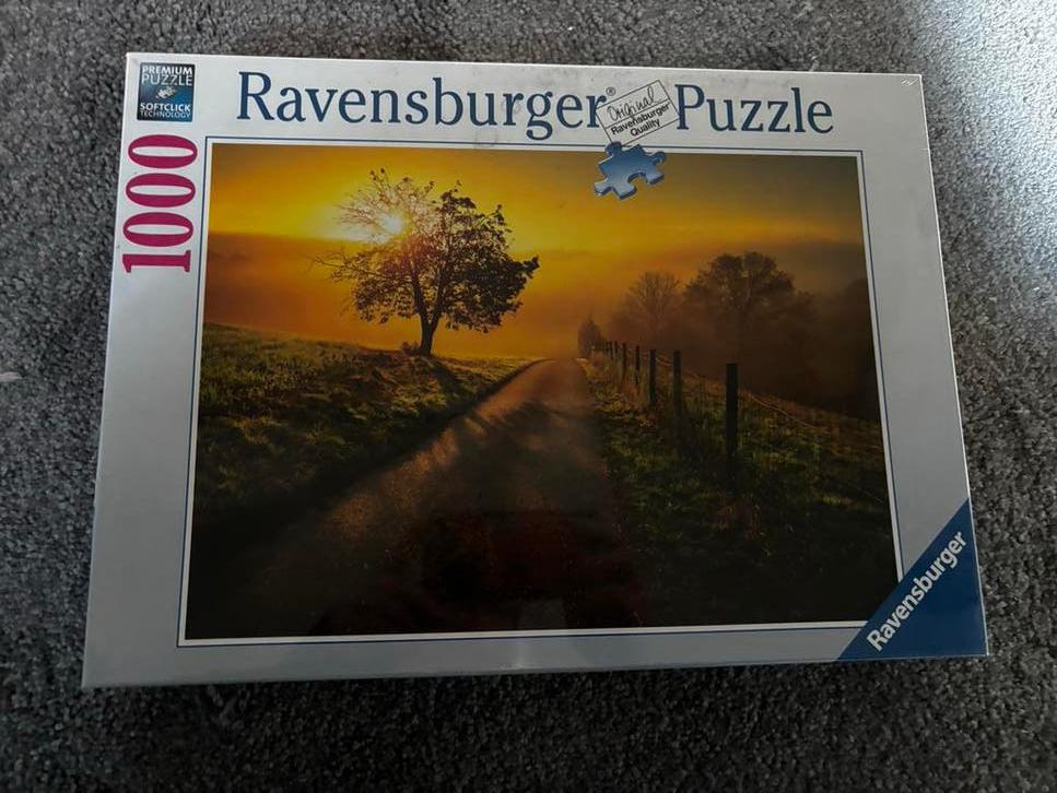 Ravensburger Legpuzzel 1000 stukjes - Landschap/Amsterdam, Ophalen of Verzenden, 500 t/m 1500 stukjes, Zo goed als nieuw, Legpuzzel