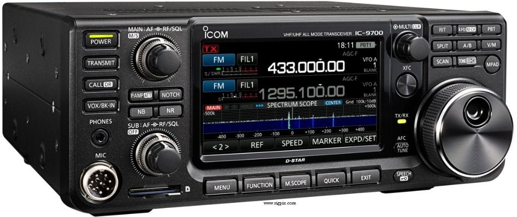ICOM IC-9700  VHF / UHF / 23 CM  [ RUIL OF INRUIL KAN ], Telecommunicatie, Zenders en Ontvangers, Ophalen, Zo goed als nieuw, Zender en Ontvanger
