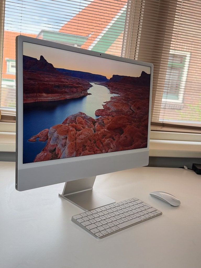 Apple iMac M3 Zilver | 8core CPU 256GB, Computers en Software, Ophalen, 256 GB, 24", SSD